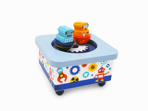 toys for infant Robot Music Box