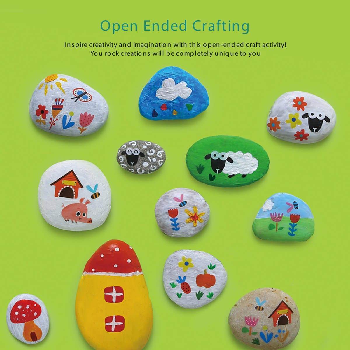 toys for infant Rock Painting