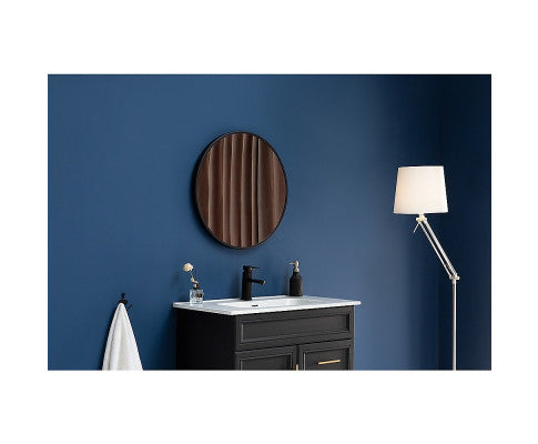 Round Wall Mirror Bathroom Makeup Mirror-80cm/90cm