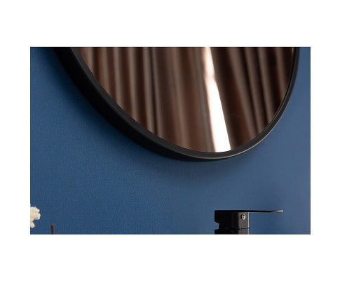 Round Wall Mirror Bathroom Makeup Mirror-80cm/90cm
