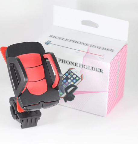 electronics Rubber Phone Holder-Red