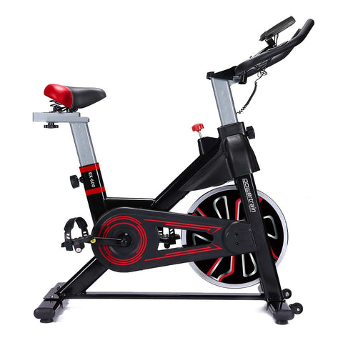 RX-600 Exercise Spin Bike Cardio Cycle - Red