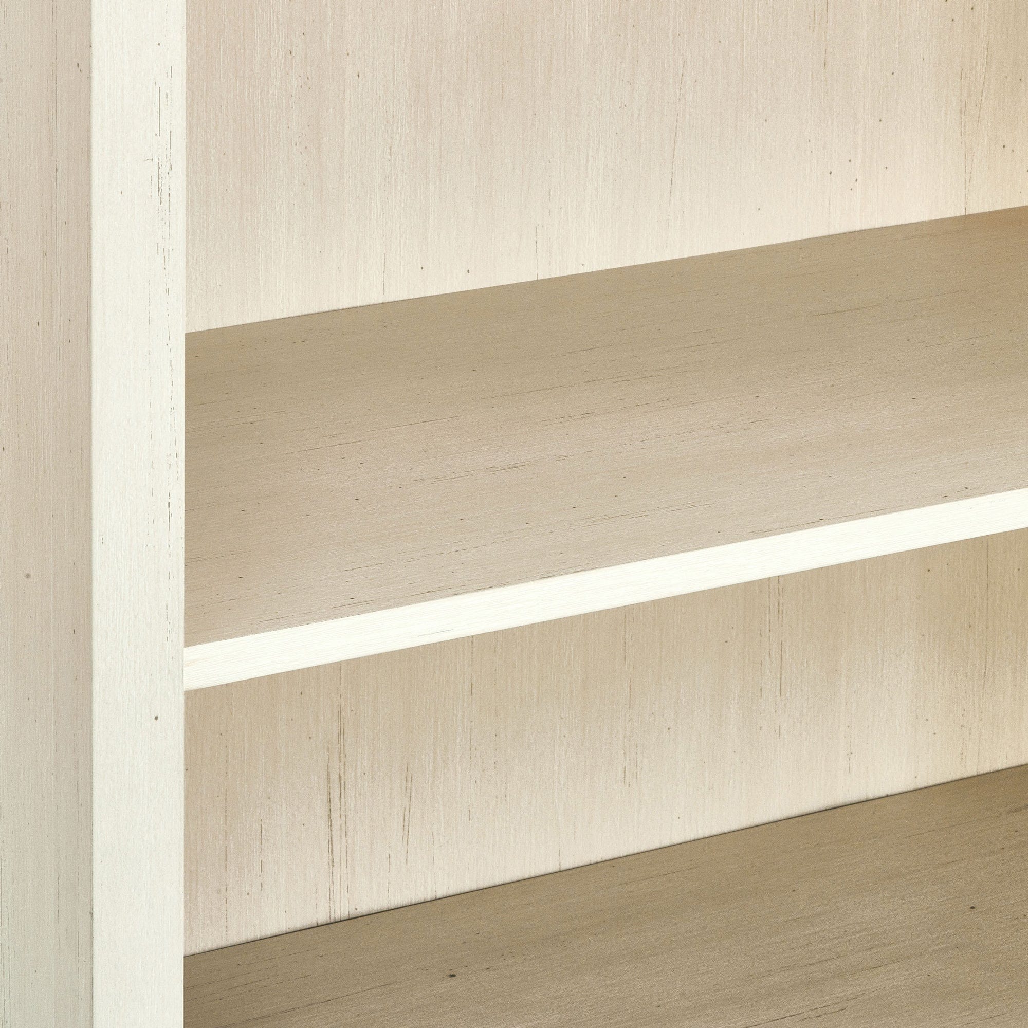 Salinas 5 Shelf Bookcase White/Black