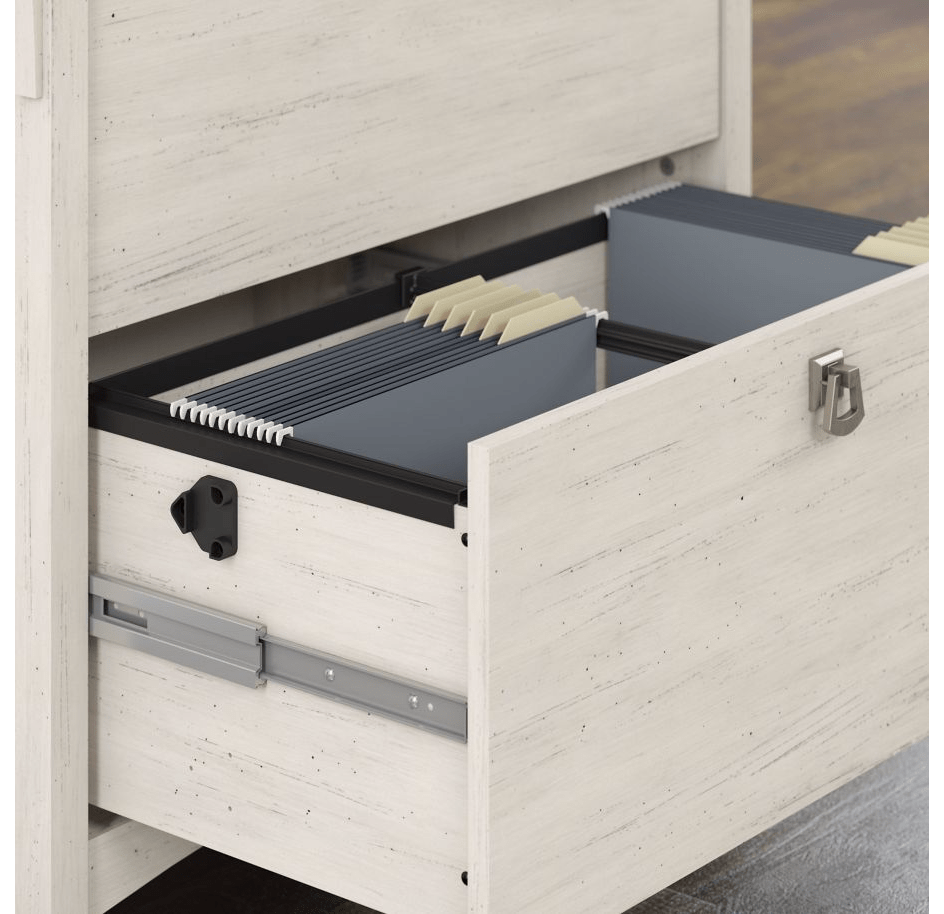 Salinas Filing Cabinet White/Black