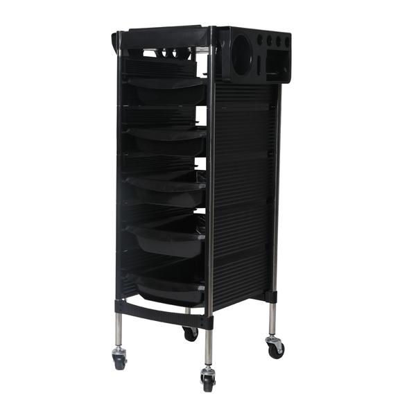 salon&spa equipment Salon Spa Rolling Storage Cart 6 Tier