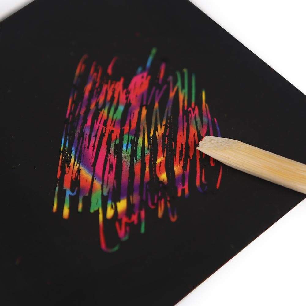 toys for above 3 years above Scratch Art Notes Set