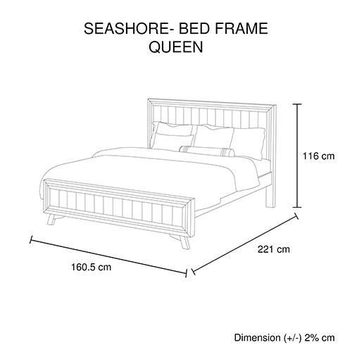 Bedroom Seashore Queen Bed