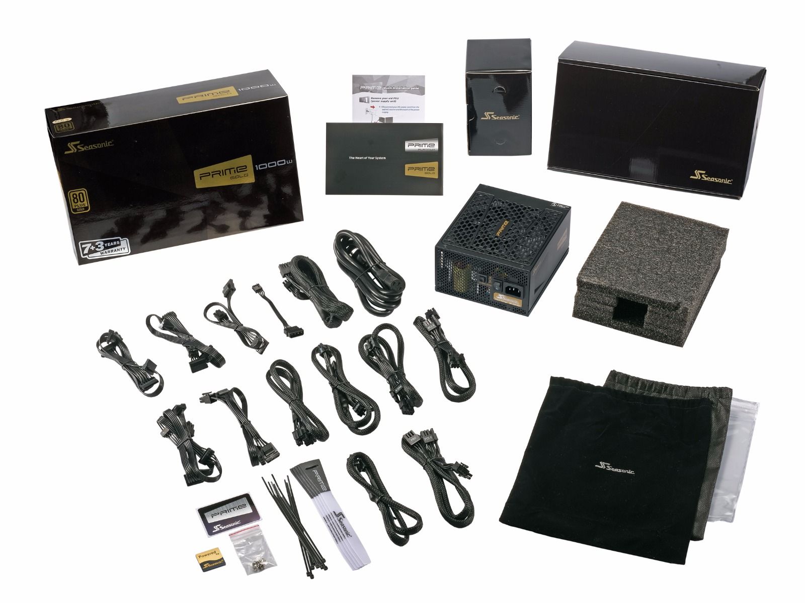 Computer Accessories SeaSonic 1000W PRIME Ultra Gold PSU (SSR-1000GD)