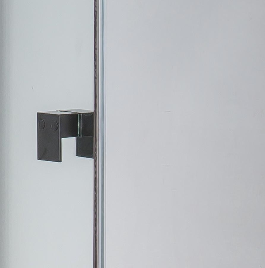 DIY Semi Frameless Shower Screen (114~122)x 195cm & (89~92)x 195cm Side AS/NZS Glass