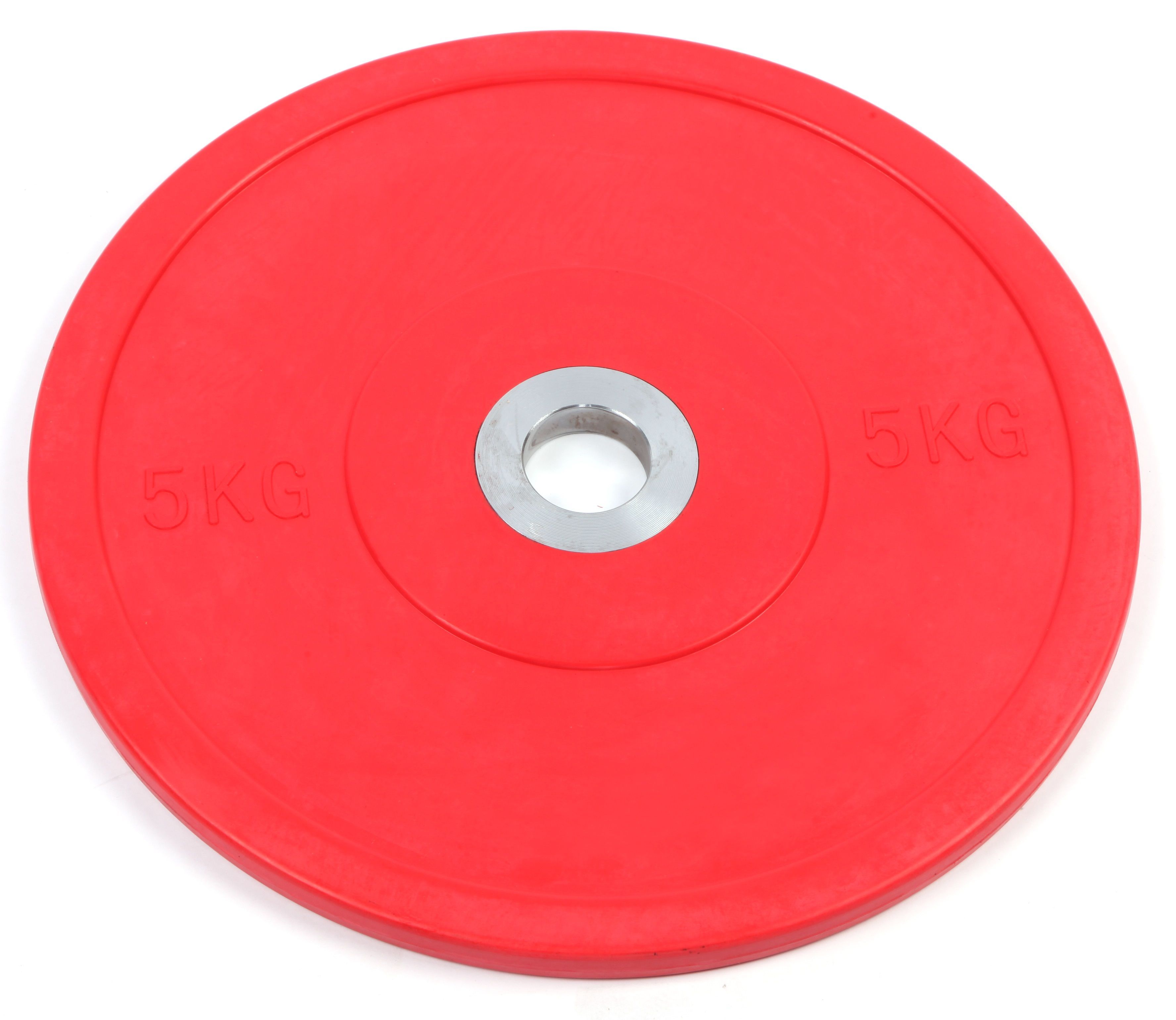 Fitness Accessories Set Of 2 X 5KG Rubber Bumper Weight Plate