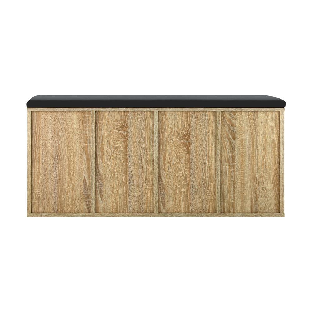 Shoe Cabinet Bench Shoe Storage Rack PU Padded Seat Organiser Cupboard
