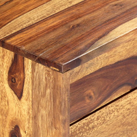 Sideboard Solid Sheesham Wood Brown