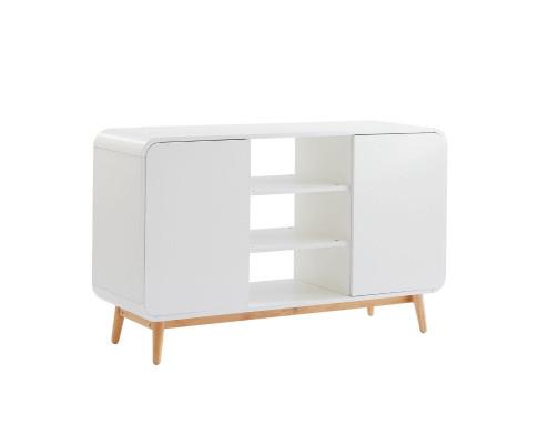 Living Room Sideboard Buffet Table-White