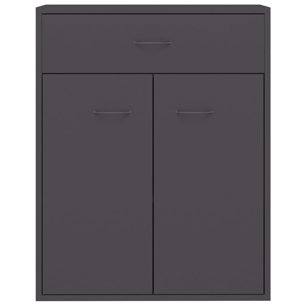 Sideboard Grey 60x30x75 cm Chipboard