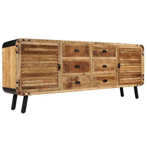 vidaxl145- Sideboard Solid Mango Wood 200x40x80 cm