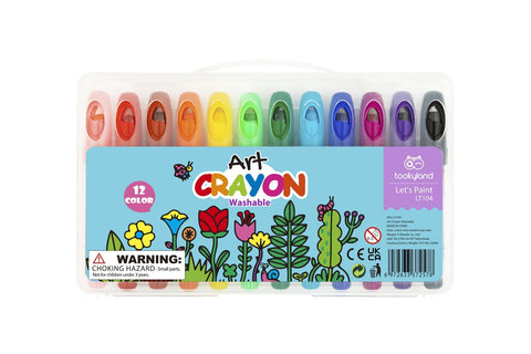 Silky Crayon Art -12 Colours