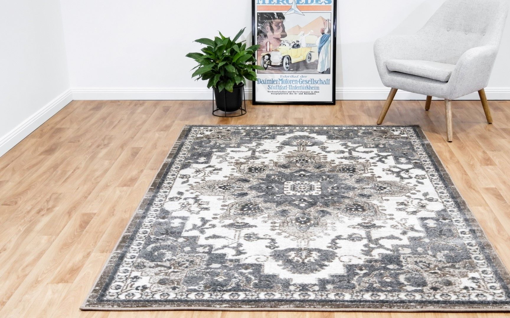 idropship table 11 Silky touch rug cream grey/684 b8312/684
