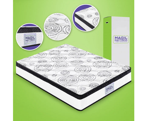 Simple Deals 3 zoned pocket springs magic mattress -K/Q/D/S