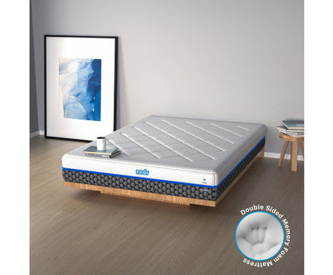 Simple Deals Cool Touch Z-Fabric Memory Foam Mattress-S/Q