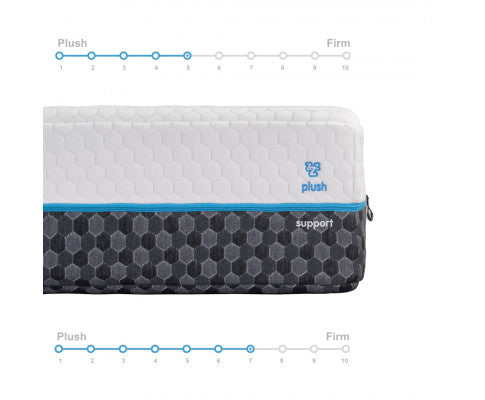 Simple Deals Cool Touch Z-Fabric Memory Foam Mattress-S/Q