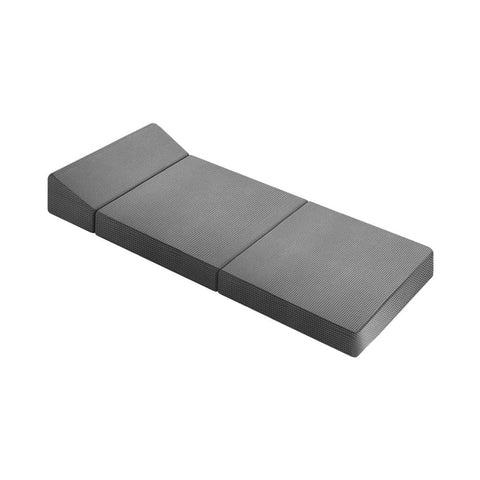 Simple Deals Foldable Mattress Folding Sofa Bed Trifold Sleeping Camping Cushion Single