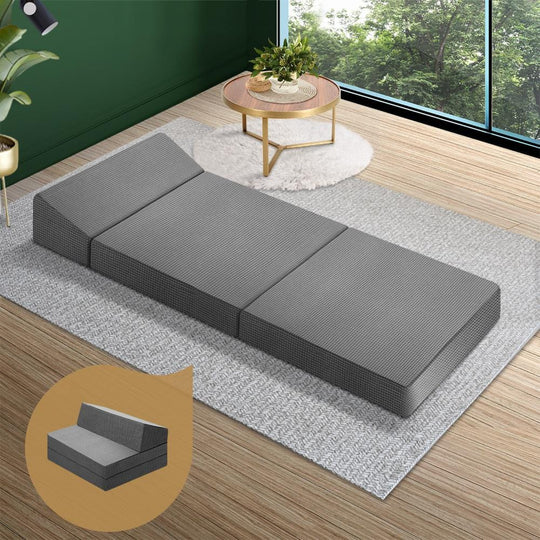 Simple Deals Foldable Mattress Folding Sofa Bed Trifold