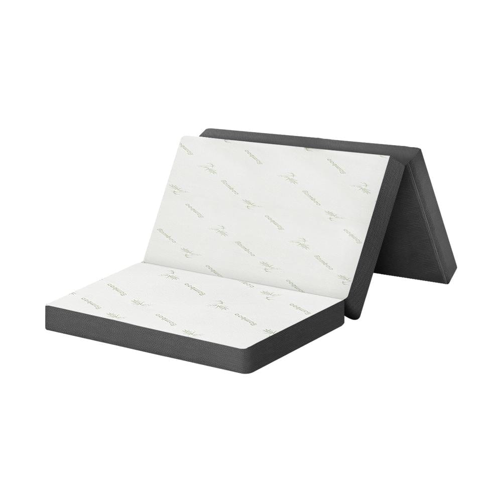 Simple Deals Folding Foam Mattress Sofa Bed Trifold Sleeping Mat Camping Cushion Double