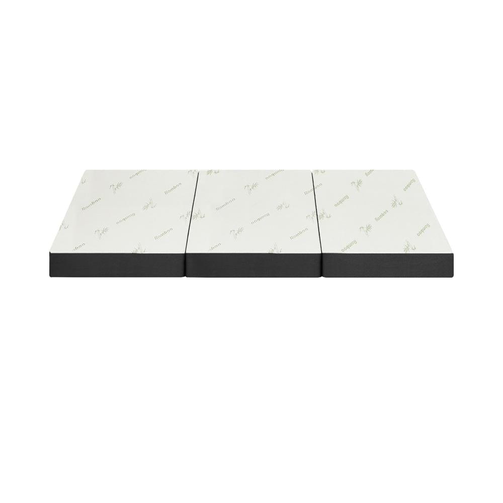 Simple Deals Folding Foam Mattress Sofa Bed Trifold Sleeping Mat Camping Cushion Double