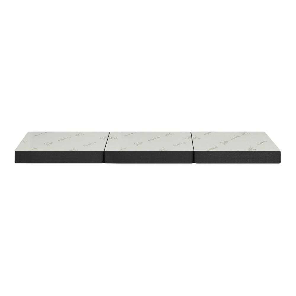 Simple Deals Folding Foam Mattress Sofa Bed Trifold Sleeping Mat Camping Cushion Single
