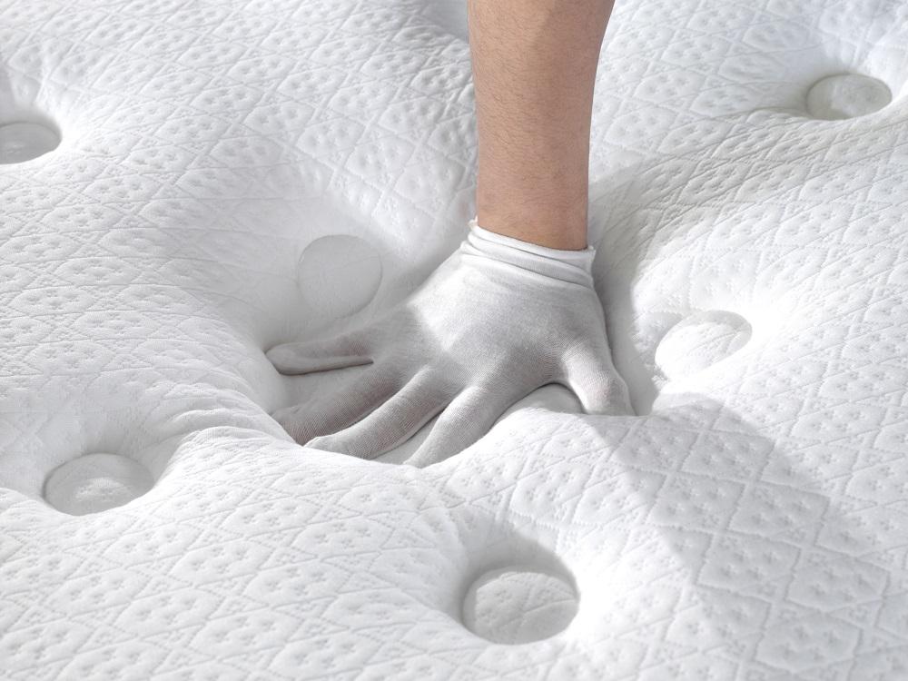 Furniture Eurotop Mattress 5 Zone Pocket Spring Latex Foam 34cm - King Single