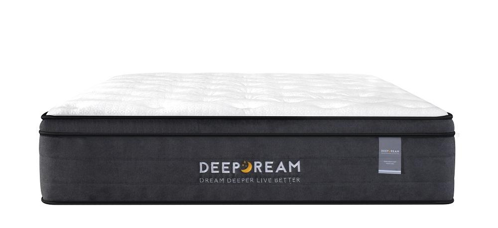 Furniture Eurotop Mattress 5 Zone Pocket Spring Latex Foam 34cm - King Single