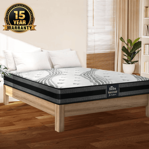 Simple Deals Mattress Breathable Luxury Bed Bonnell Spring Foam Medium 18cm