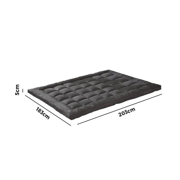 Simple Deals Mattress Protector Bamboo Charcoal Pillowtop Topper Underlay Cover Single/King/Double