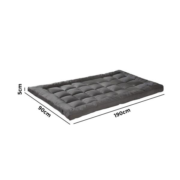 Simple Deals Mattress Protector Bamboo Charcoal Pillowtop Topper Underlay Cover Single/King/Double
