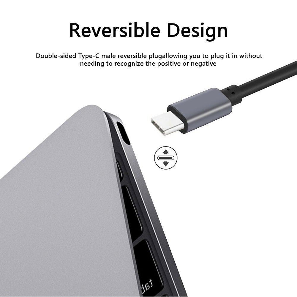 Computer Accessories Simplecom DA312 USB 3.1 Type C to HDMI Cable 2M 4K@60Hz Aluminium HDCP