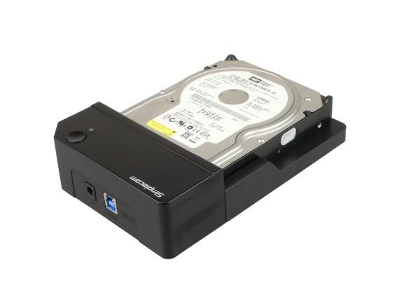 Computer Accessories Simplecom SD323 USB 3.0 Horizontal SATA Hard Drive Docking Station for 3.5" 2.5" HDD Black