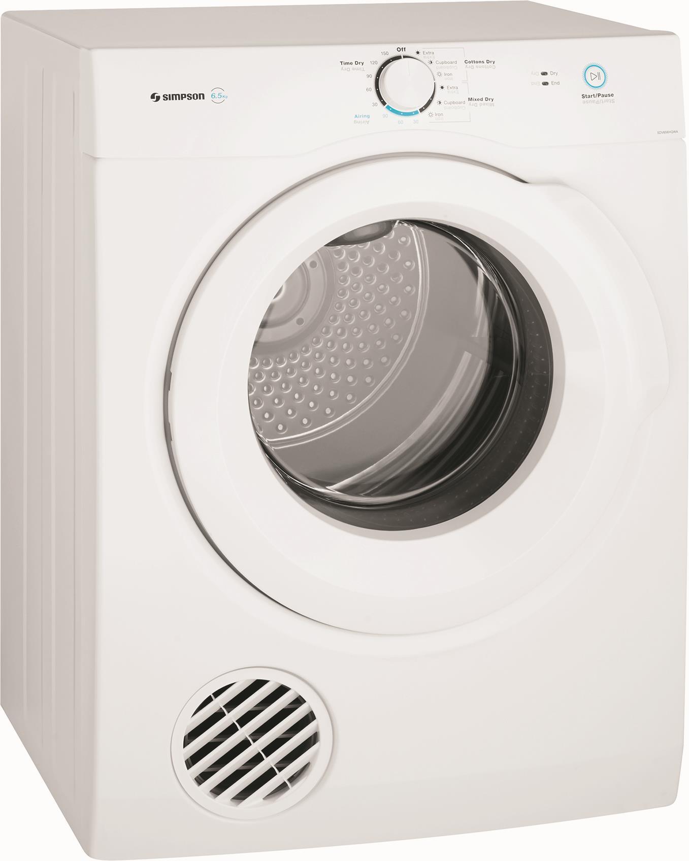 SIMPSON 6.5KG AUTO VENTED DRYER