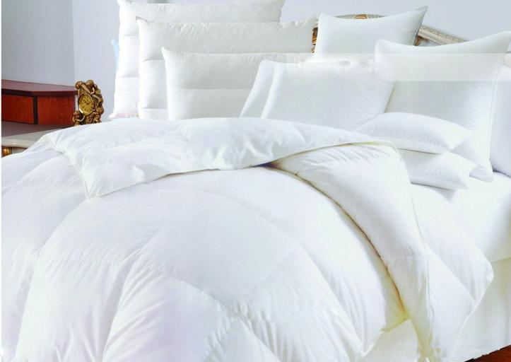 Bedding Single Quilt - 100% White Duck Feather