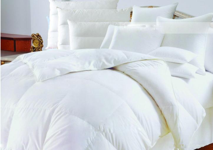 Bedding Single Quilt - 100% White Goose Feather