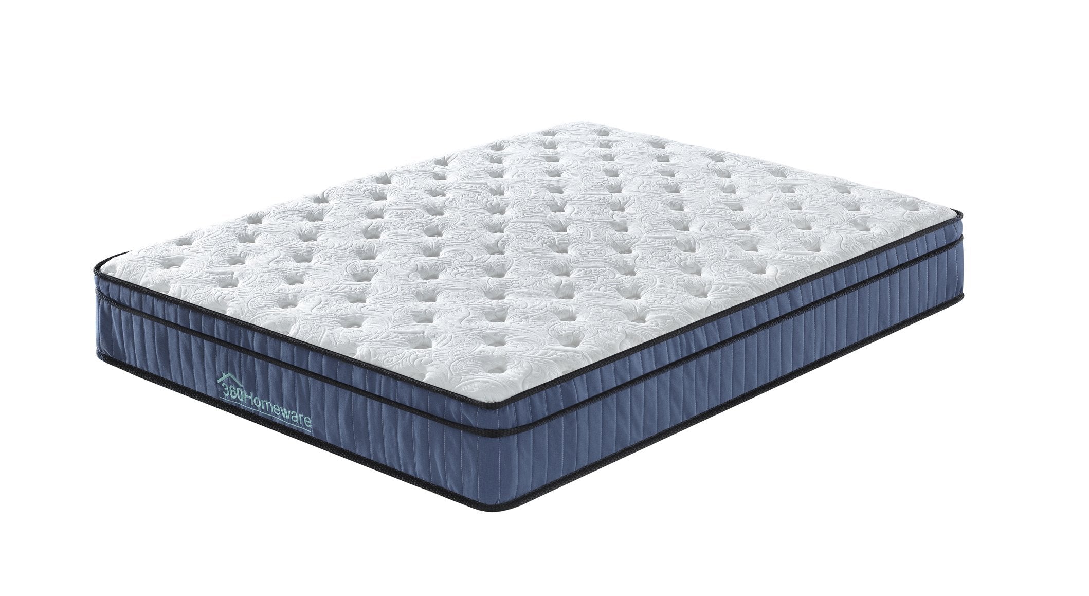 bedding Single Size 5-Zone Euro Pocket Spring Mattress