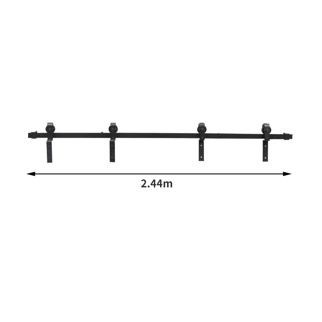 living room Sliding Barn Door Overlap Classic Kits 2.44M