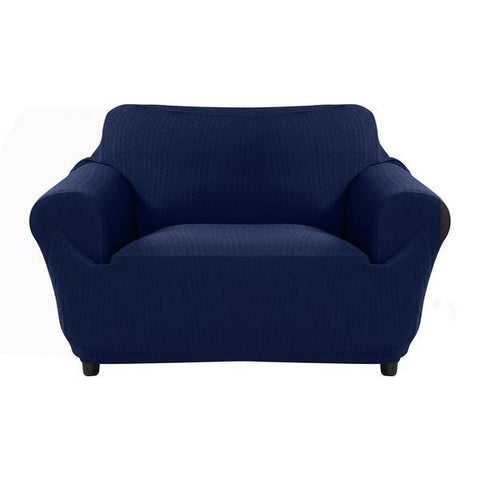 Slipcover Protector Couch Covers 2-Seater Navy