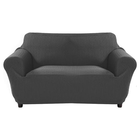 living room Slipcover Protector Couch Covers 3-Seater Dark Grey