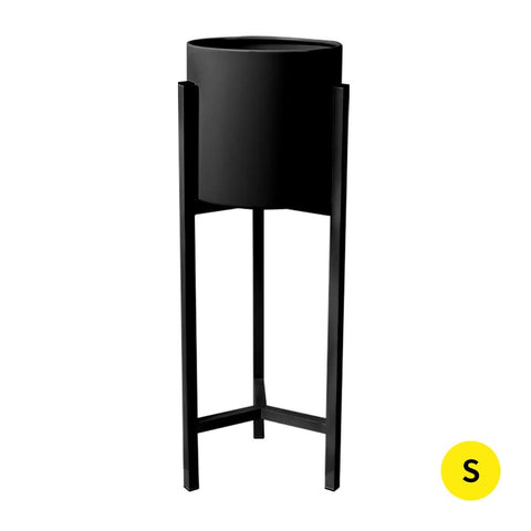 garden / agriculture Small Black Indoor Outdoor Plant Stand