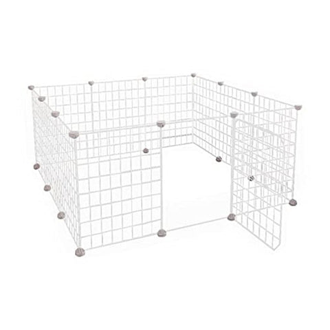 Small Pet Playpen White