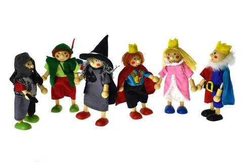 Snow White Flexi Doll Set Of 6