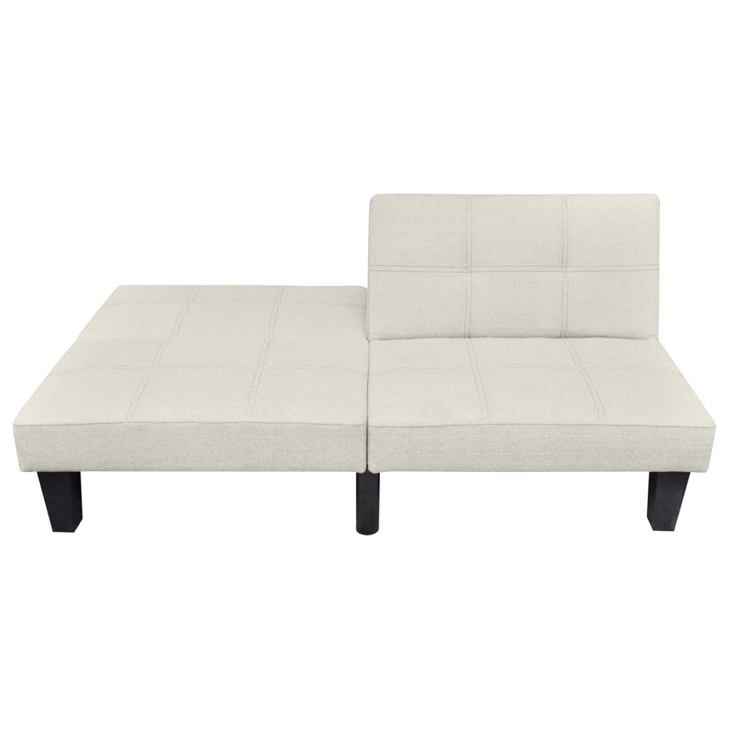 Sofa Bed Adjustable Beige