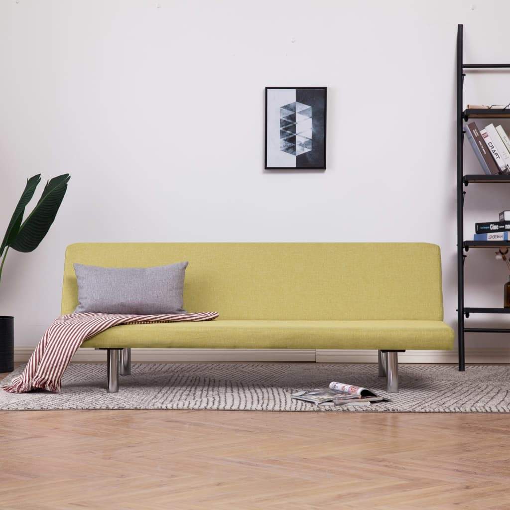 Sofa Bed Green Polyester - Simple deals