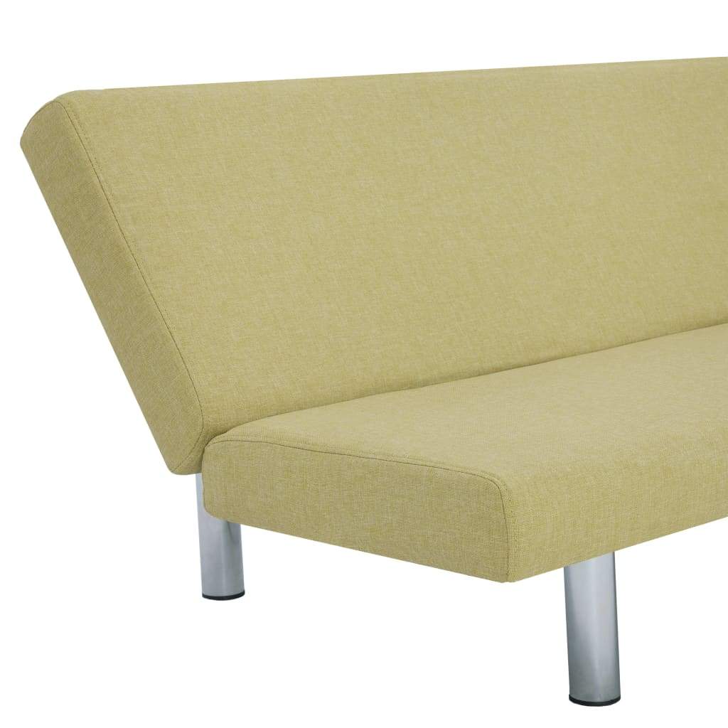 Sofa Bed Green Polyester