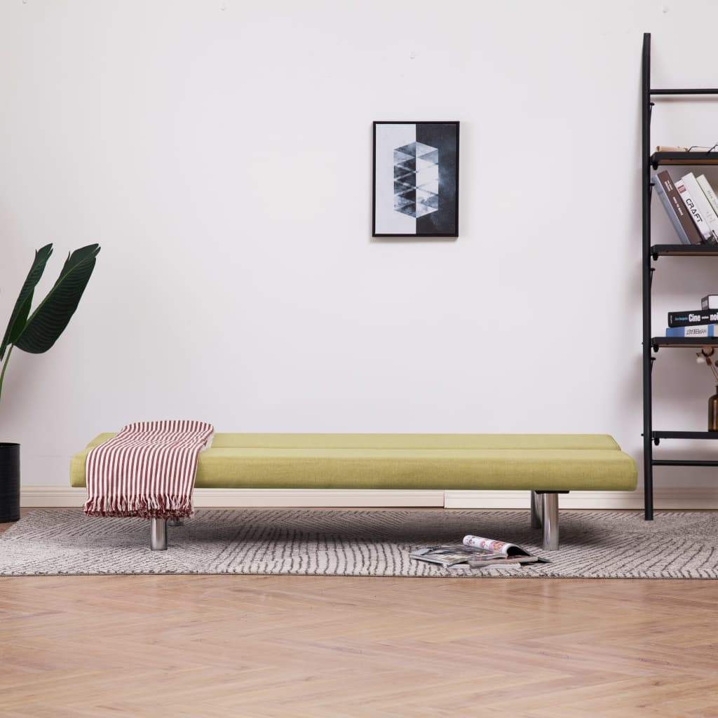 Sofa Bed Green Polyester - Simple deals
